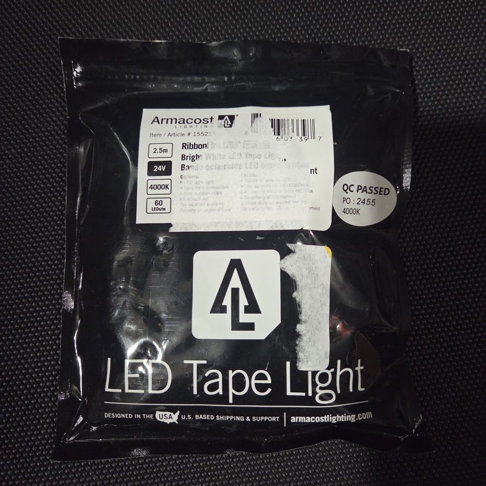 Armacost Lighting RibbonFlex Pro 24V Bright White LED Tape Light. 
